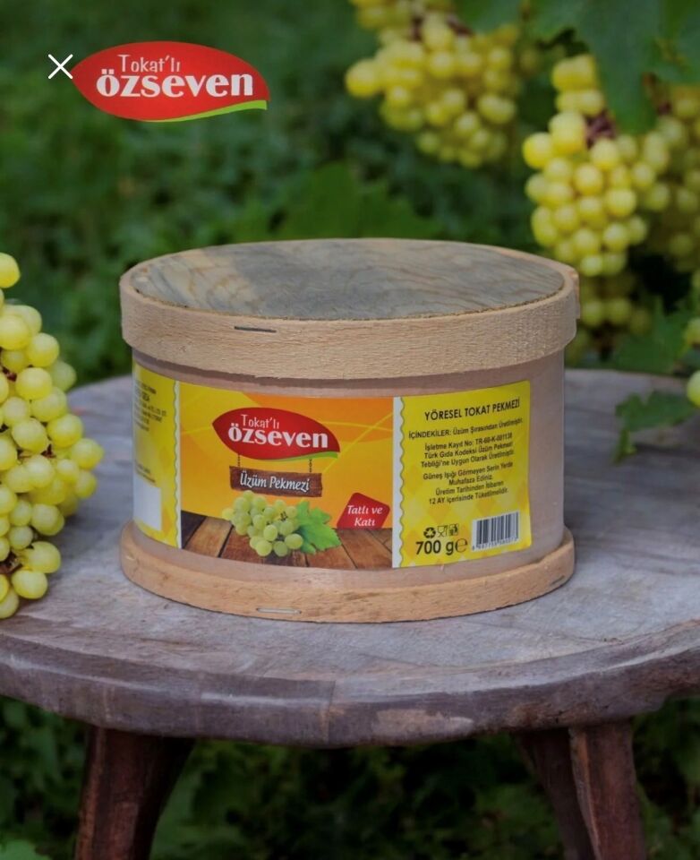 kuzubeyoğulları Özseven Gıda Tokat Zile Katı Üzüm Pekmezi (700GR)
