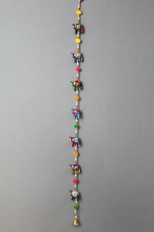 7'li Asmalı Aynalı Fil Ksk3113