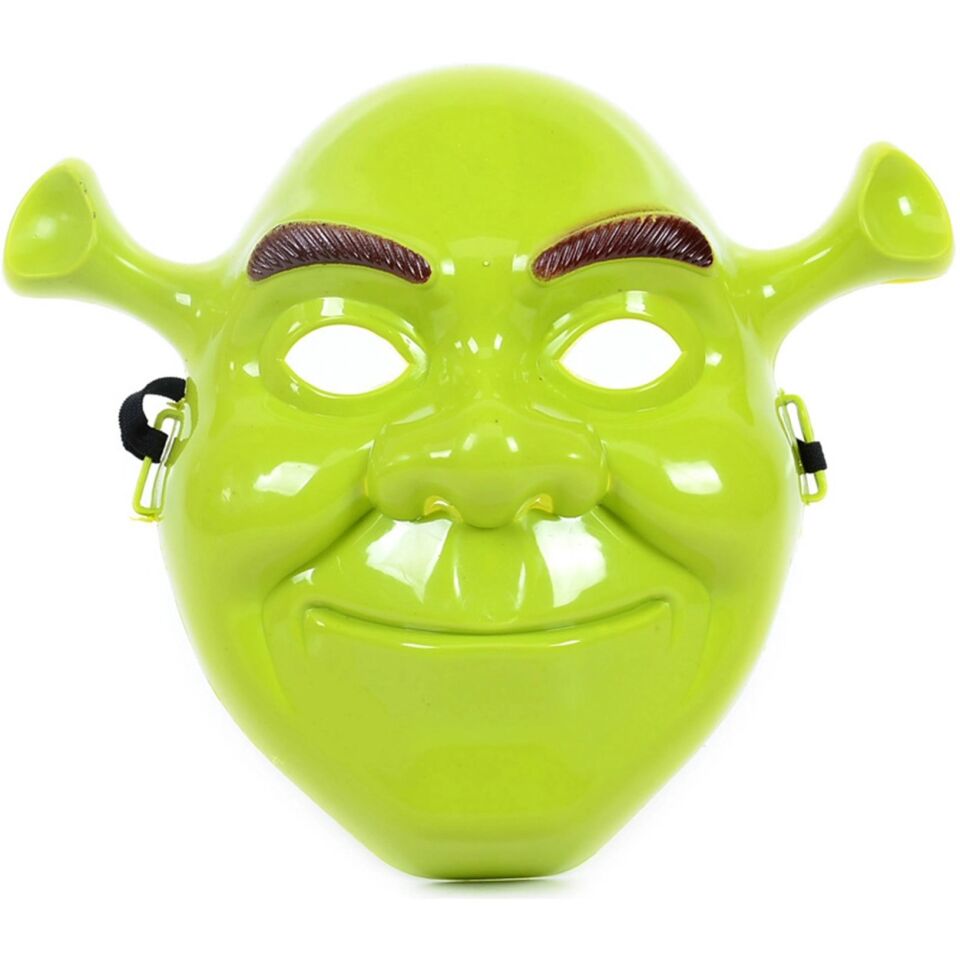 Mey İthalat® Yeşil Shrek Maskesi 21x25 cm