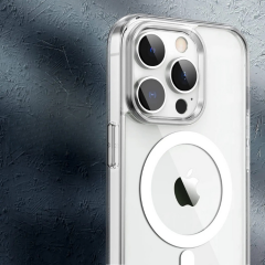 İphone 14 Pro Max Sararmaz Magsafe Ani̇masyonlu Kilif Şeffaf (491491)