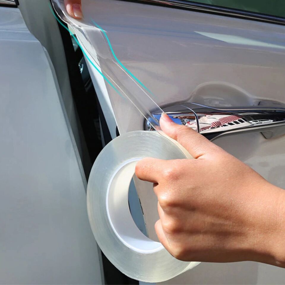 AD Şeffaf Su Geçirmeyen  Dayanıklı Kolay Yapışan Çizilmeye Dayanıklı Oto Darbe Koruyucu Bant