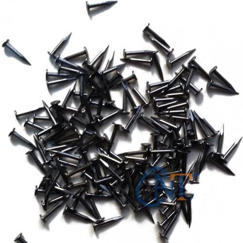 Klips, Menteşe, Ayağı Çivisi 9mm Çelik - Siyah 10gr (491491)