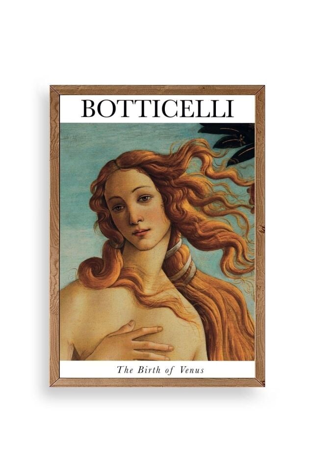 Botticelli Ahşap Çerçeveli Tablo 23 x 30
