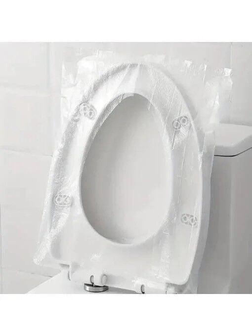 Hijyenik Tek Kullanımlık Klozet Kapağı Poşeti 50 Adet