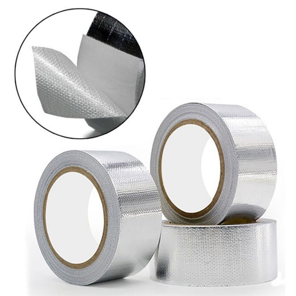 AD 2 Mt Yüksek Sıcaklık Dayanan Su Geçirmez Çatı  Duvar Çatlak Onarıcı Yapışkan Bant Folyo 5 Cm