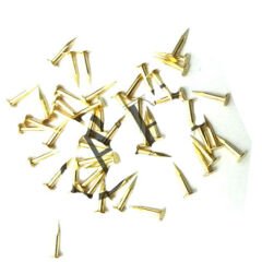 Klips, Menteşe, Ayağı Çivisi 7mm Çelik - Sarı 100gr (491491)