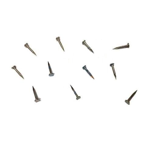 Klips, Menteşe, Ayağı Çivisi 9mm Çelik - Nikel 10gr (491491)