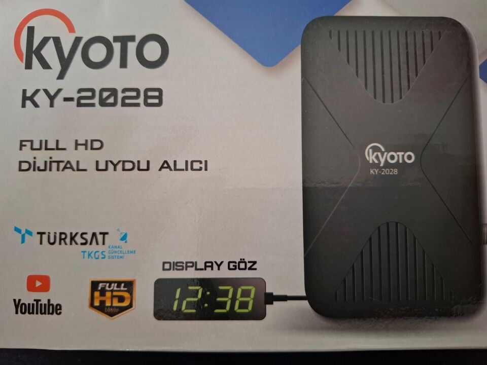 KYOTO KY-2028 FULL HD Dijital Uydu Alıcı