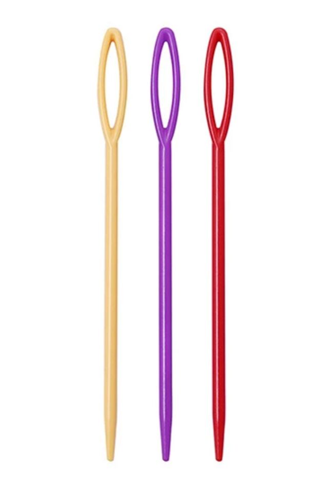 Yün İğnesi Uzun 10 cm 3 Adet