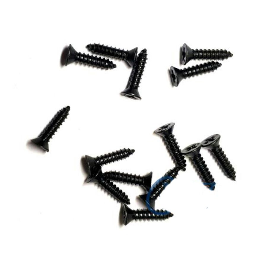 Klips, Menteşe, Ayak, Ağaç, Sunta Vidası 2,2x7,5mm - Siyah 1000 Adet (491491)
