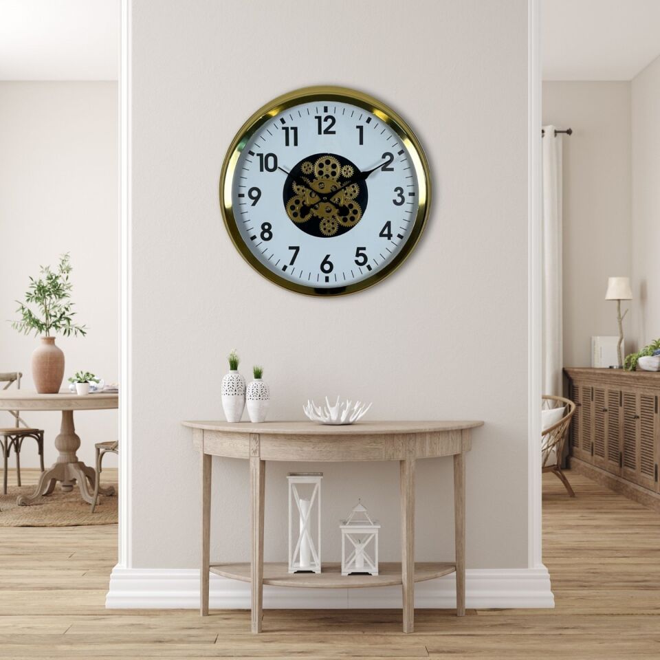 Gold Standart 60 Cm Çarklı Duvar Saati