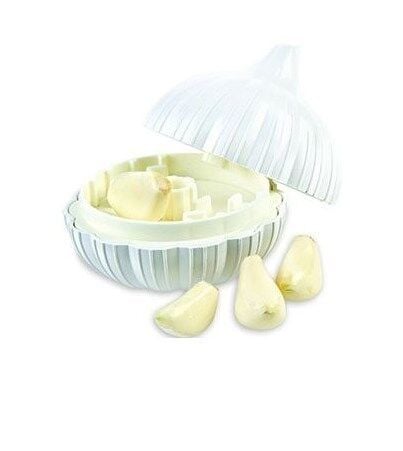 AD Sarımsak Şeklinde Pratik Sarımsak Ezici Rendeleyici El Rondosu