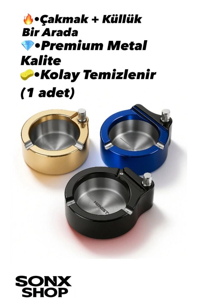 Metal Kibritli Küllük