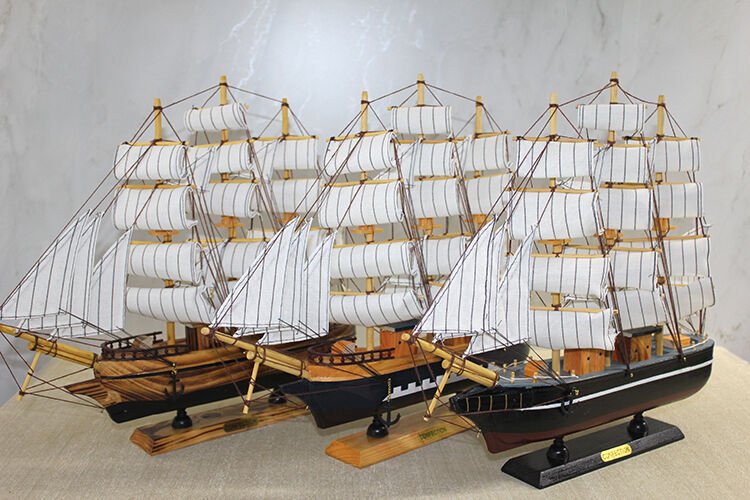 Ahşap Yelken Gemi Model 2