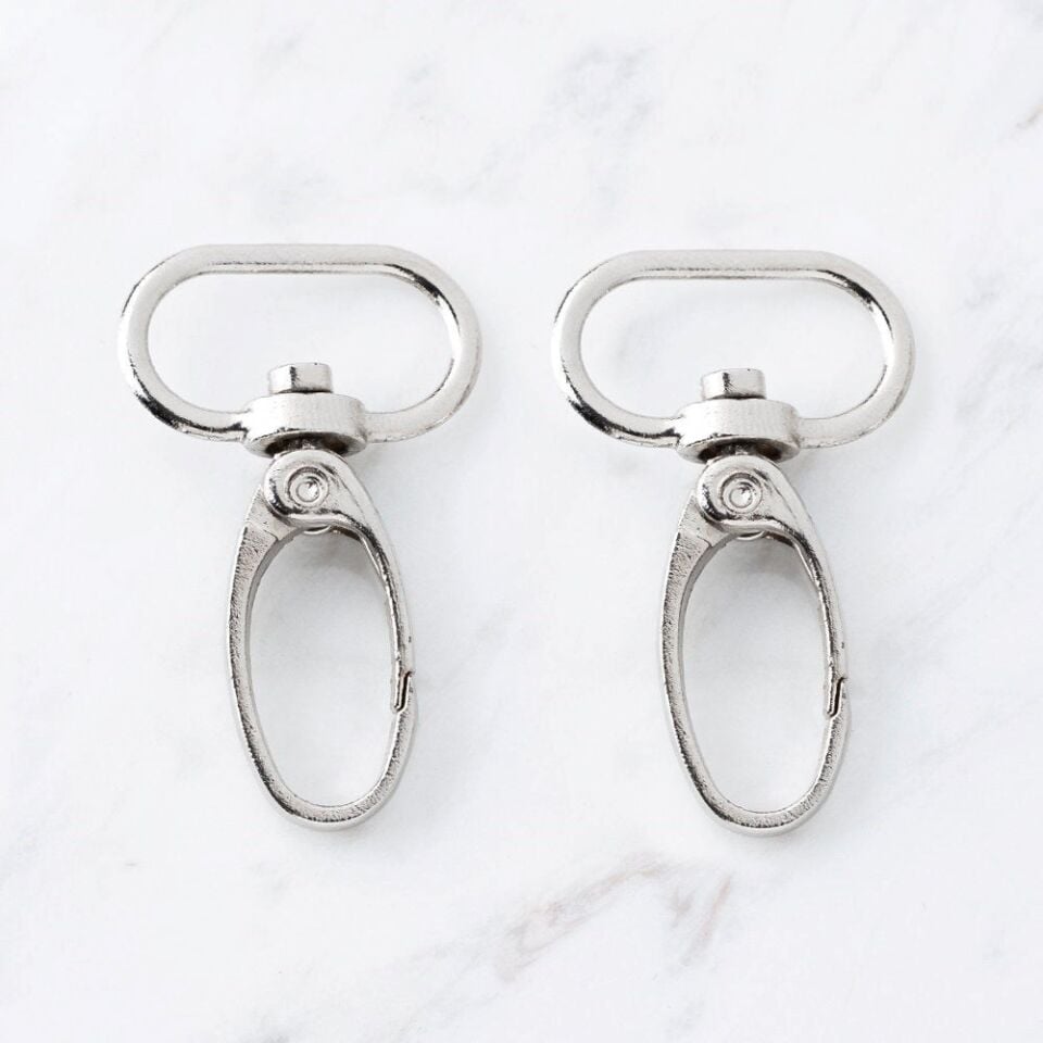 Loren 2,5x4 cm 2 li Makrome Anahtarlık Kancası