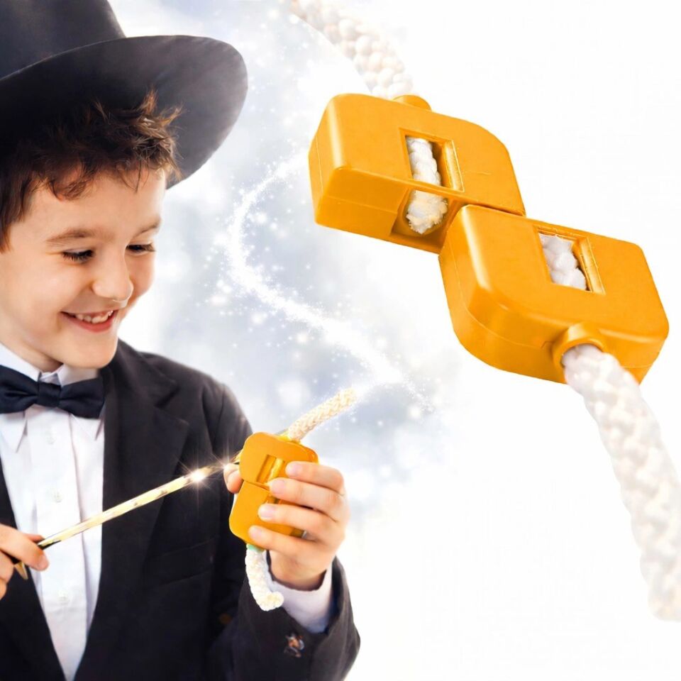 Mey İthalat® Sihirli İp Kesme Oyunu Turuncu Renk – İpi Kes ve Tekrar Birleştir