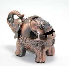 Metal Fil Figürlü Küllük Model 2