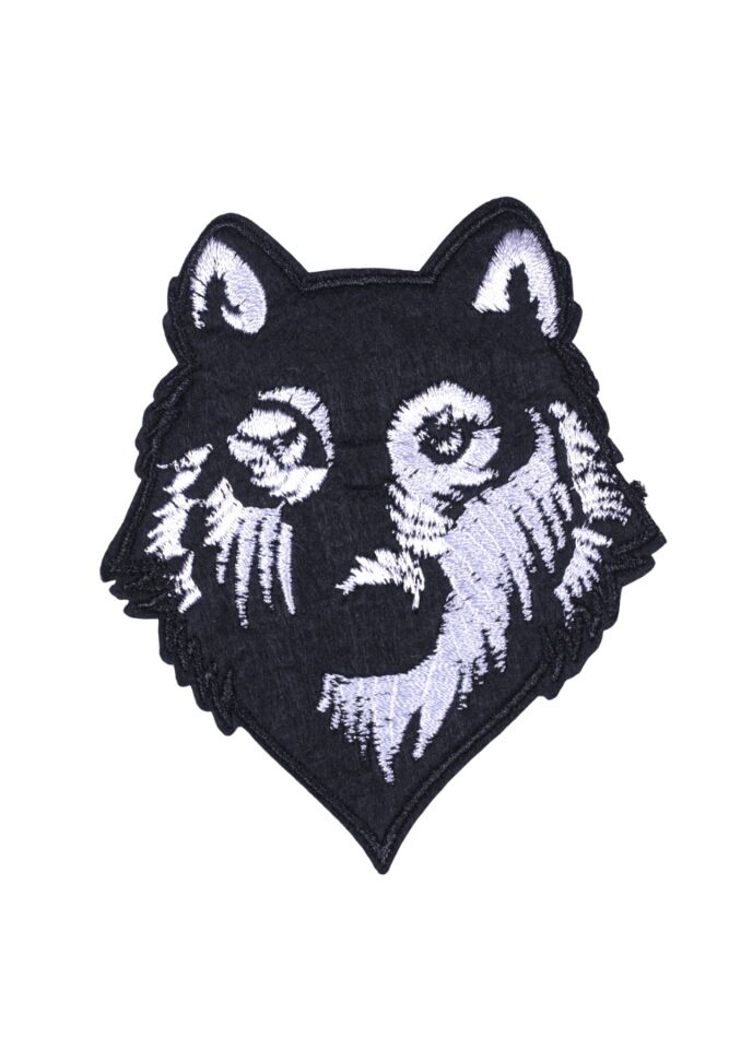 Aplike Ütü İle Yapışan Kurt Arma 6x7 cm