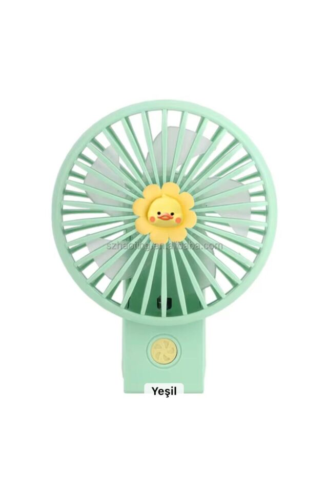 şarjlı katlanabilir el fanı 3 kademe güçlü pervane FAN renkli
