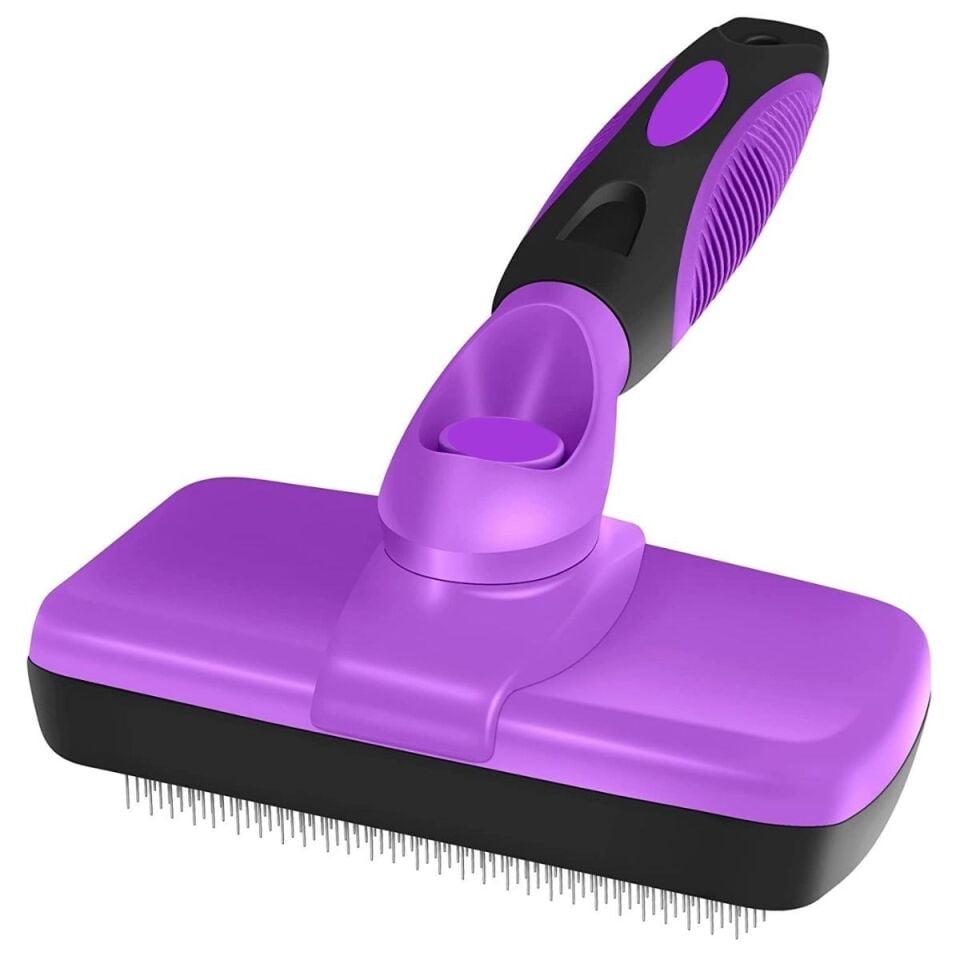 AD  Otomatik Temizlenebilen Tuşlu Pratik Kedi Köpek Tüy Toplama Fırçası