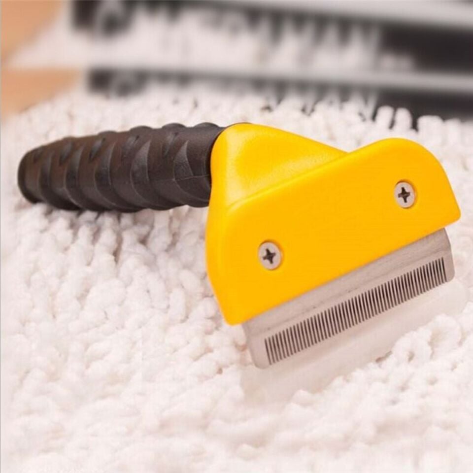 AD Fubminator Kedi Köpek Tüy Toplama Tarağı  Kaşıma Aparatı 4,5 Cm