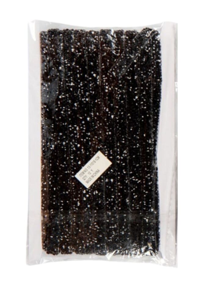 Silikon Yapışkanlı Taş Siyah 1 Metre 1 cm 5 metre