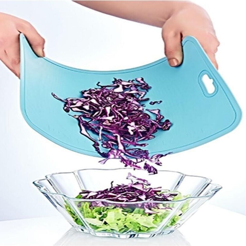 AD Bükülebilir Esnek Kesme Matı Meyve Sebze Doğrama Kesme Tahtası 20x30 cm