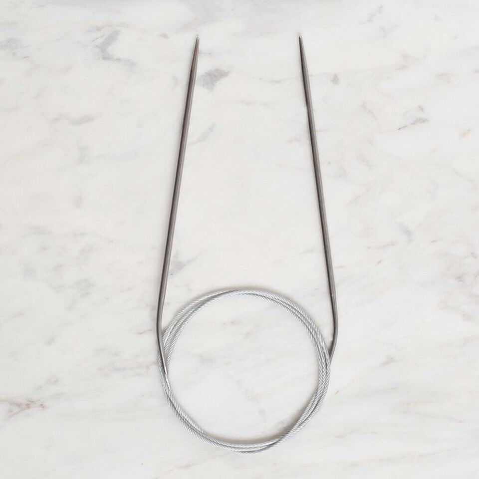 Loren Crafts 3 mm Çelik Misinalı Şiş 100 cm