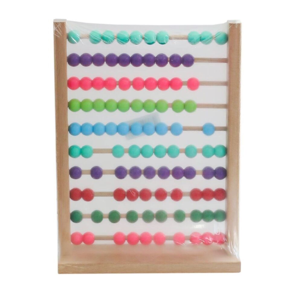 2411 Küçük Ayaklı Ahşap Abaküs