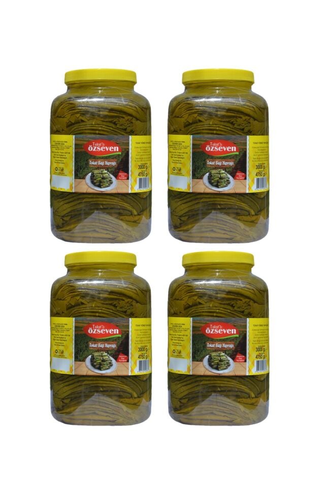 Tokat Bağ Yaprağı (4750gr x 4 Adet) 1 Koli