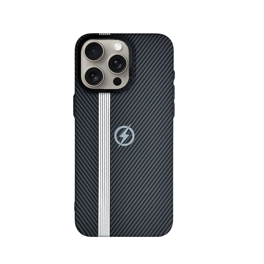 İphone 15 Pro  Carbon Magsafe Case Si̇yah (491491)