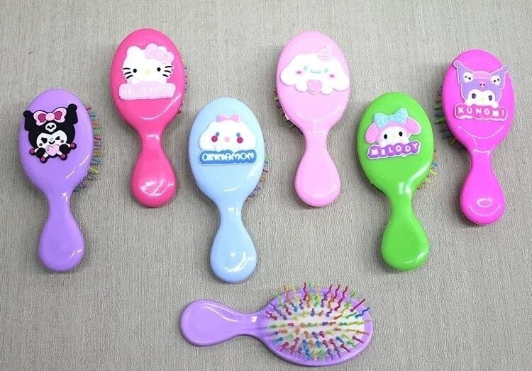 Kuromi,hello Kitty,cinnamon,my Melody Saç Taraği