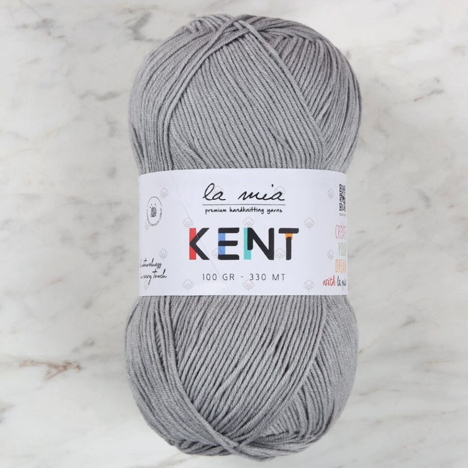 La Mia Kent Gri El Örgü İpi - L111