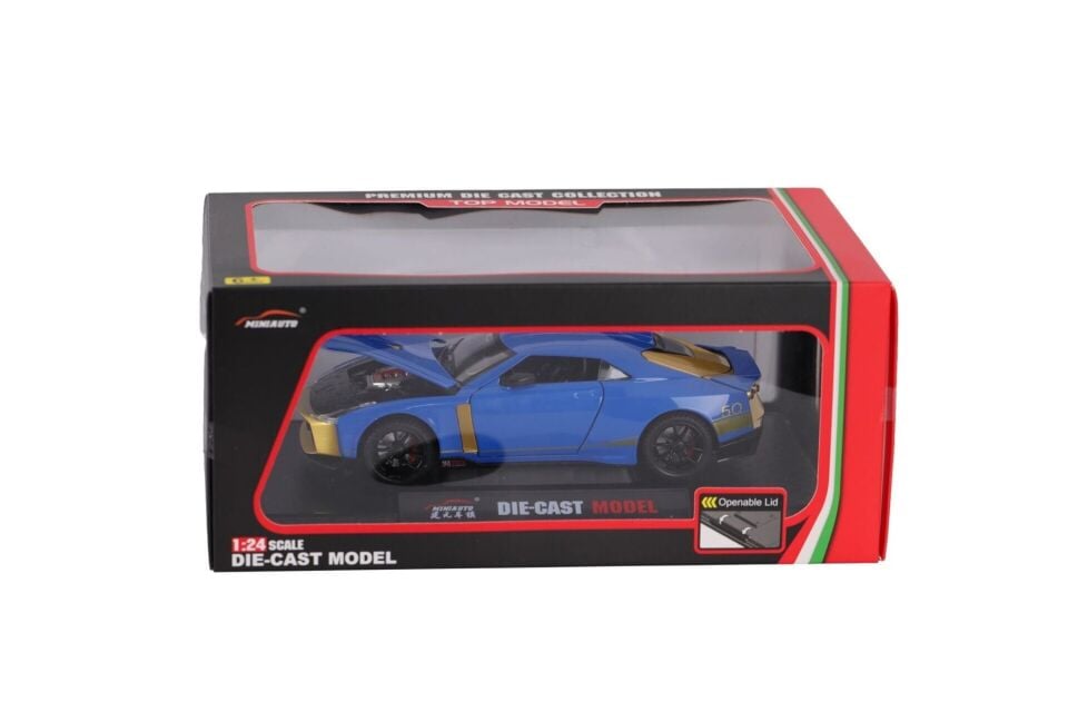 KZL-DC24243 NISSAN GTR 1:24 ISIKLI SESLI KUTULU 18
