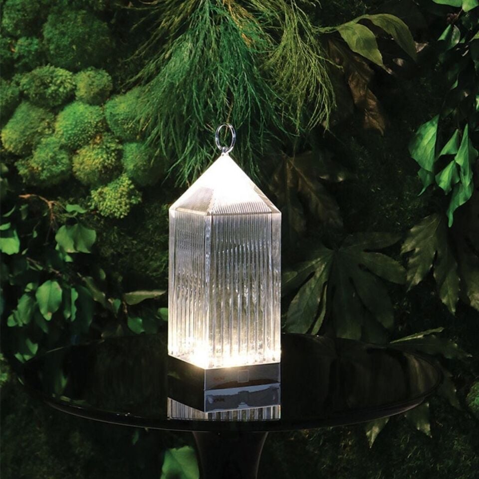 AD Fener Model USB Şarjlı Dokunmatik 3 Farklı Işık Modlu Masa Üstü Kristal Akrilik Lamba Led