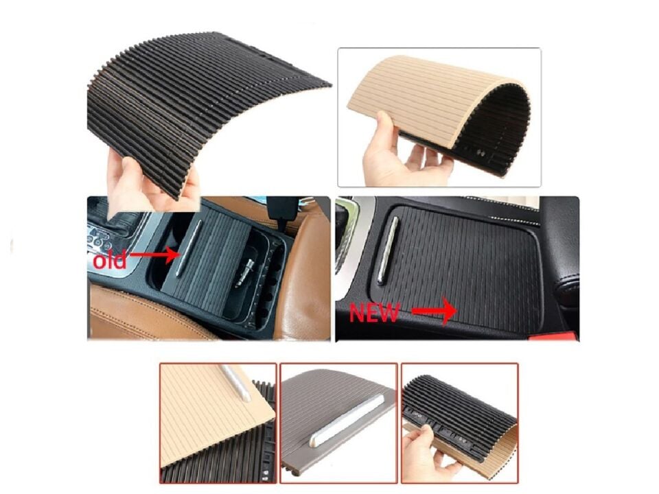 VOLKSWAGEN - PASSAT B5-B6 KONSOL SÜRGÜSÜ-SİYAH  M7947 OEM: 3C0857503 / 3CD857503 / 3C0858329 / 3CD858329