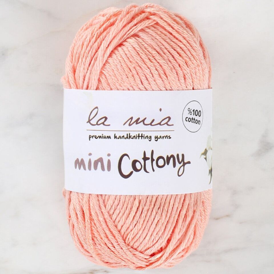 La Mia Mini Cottony 25 gr Yavruağzı Bebek El Örgü