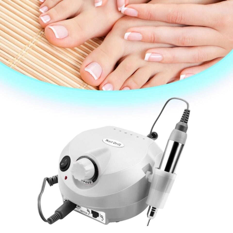 AD 65 Watt Profesyonel Ev Tipi Pratik Manikür Pedikür Tırnak Bakım Seti