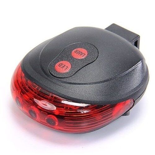 AD Çok Fonksiyonlu Pilli Bisiklet Led Lazer Işığı Arka Stop Lambası