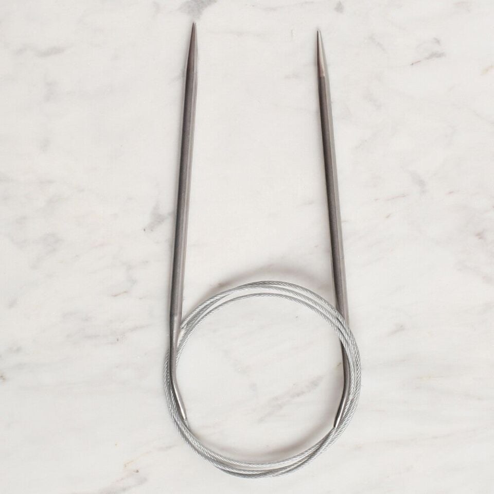 Loren Crafts 5 mm Çelik Misinalı Şiş 100 cm