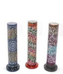 Obsidian Taşı İşlemeli Kule Tütsülük Model 4