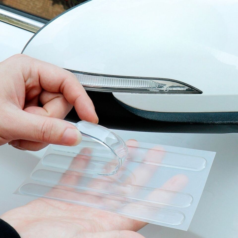 AD Oto Darbe Koruyucu Şeffaf Kendiliğinden Yapışkanlı Bantlar 4 Adet