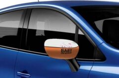 Araç Ayna Kılıfı 2 Adet - Baby On Board (491491)