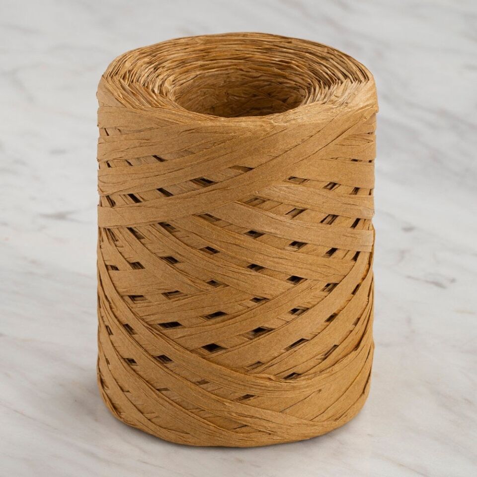 Loren Natural Raffia 90 gr Bej Kağıt İp - 74