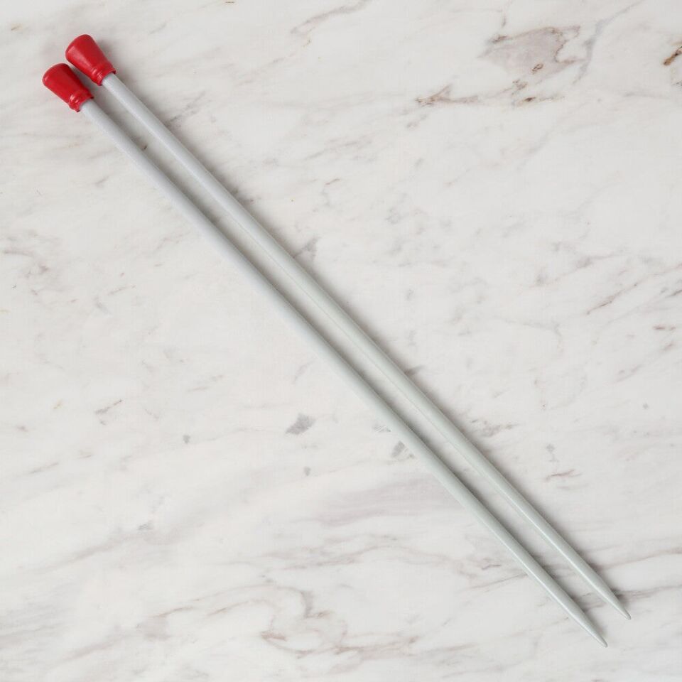 Loren Crafts 8 mm 35 cm Klasik Alüminyum Örgü Şişi