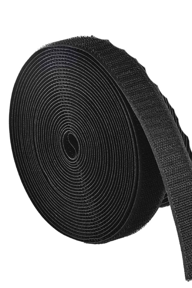 Cırt Cırt 3 cm Siyah 1 metre