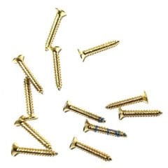 Klips, Menteşe, Ayak, Ağaç, Sunta Vidası 2,2x13 mm - Sarı 100 Adet (491491)