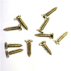 Klips, Menteşe, Ayak, Ağaç, Sunta Vidası 2,2x9,5mm - Sarı 100 Adet (491491)