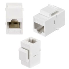 Klipsli Rj45 Dişi/Dişi Ara Aparat (8P/8C Ara) (491491)