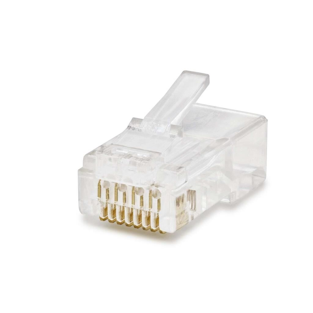 Cat6 Konnektör Rj45 100Lü Paket Şeffaf HDX5043 (491491)